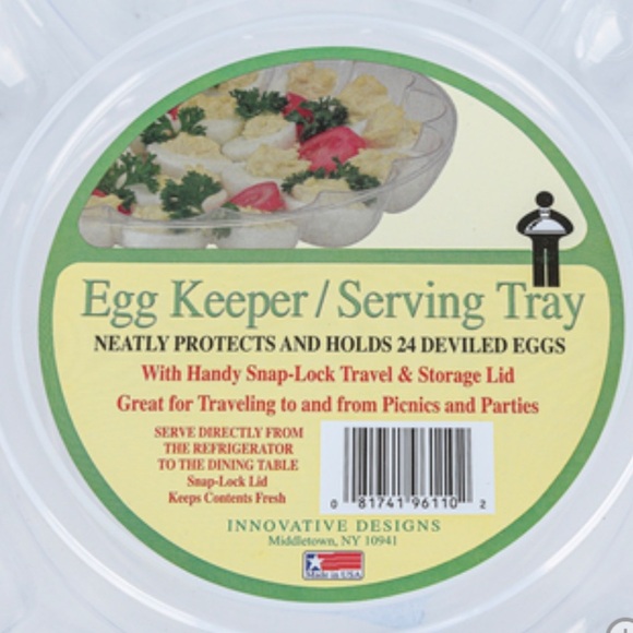 2 Deviled Egg Travel Carry Trays Storage Serving Trays Holds 48 Eggs - Picture 8 of 14